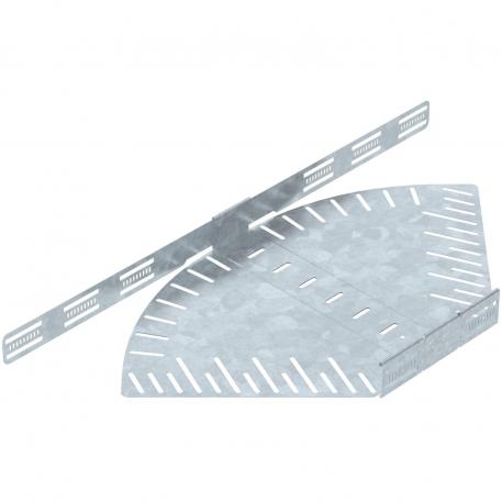 Bend, angle-adjustable, 60 FT 400 | Steel | Hot-dip galvanised | zinc