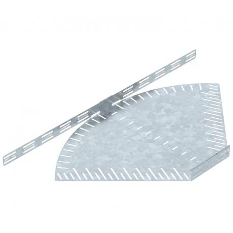 Bend, angle-adjustable, 60 FT 600 | Steel | Hot-dip galvanised | zinc