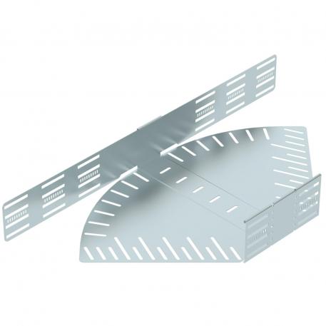 Bend, angle-adjustable, 110 FS 400 | Steel | Strip galvanized | zinc