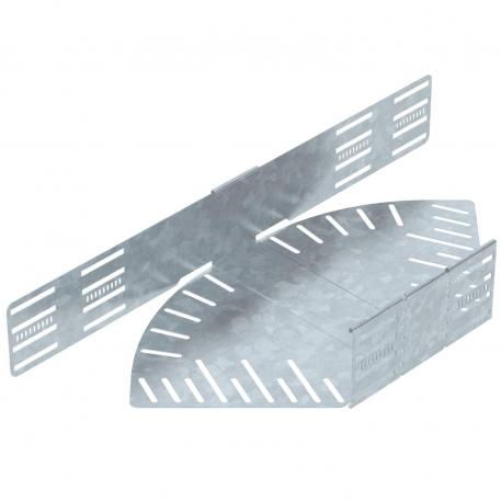 Bend, angle-adjustable, 110 FT 300 | Steel | Hot-dip galvanised | zinc