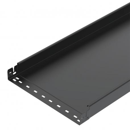 Cable tray MKS-Magic® 60, unperforated, black 3050 | 400 | 60 | 1 | no | Jet black; RAL 9005 | Steel | PES135 - Polyester