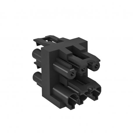 Distributor block 3-pin, 1 input / 3 outputs 