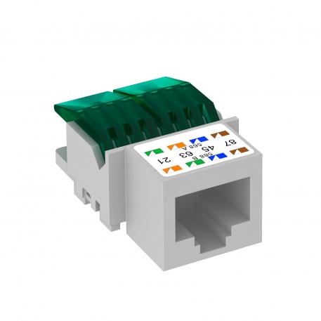 RJ45 data connection module, Cat. 5e, unshielded Type RM | no