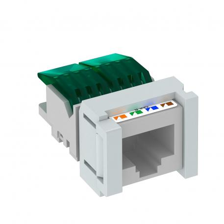 Connection module Cat. 5E, unshielded, snap-in Type C | no