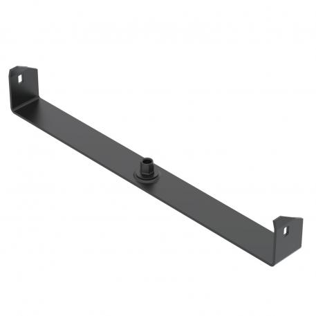 Centre suspension for cable tray, side height 60 mm, black 40 | 400 | 10.5 | 395 | Jet black; RAL 9005