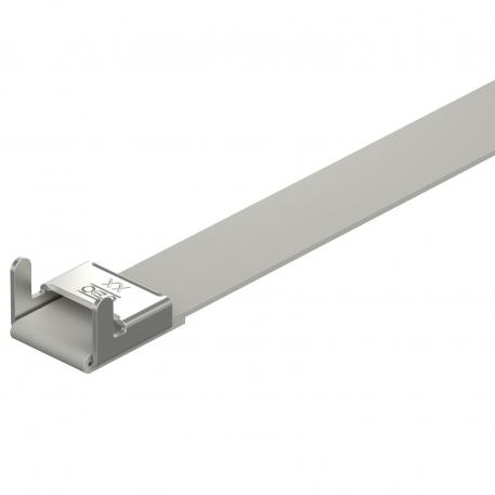 Tightening strap in fixed lengths FSK, Stone grey 500