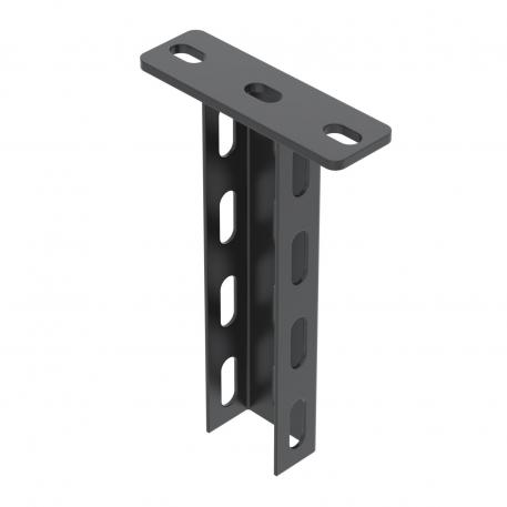 US 3 suspended  support FSK black 200 | Jet black; RAL 9005