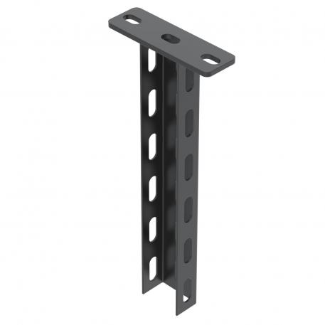 US 3 suspended  support FSK black 300 | Jet black; RAL 9005