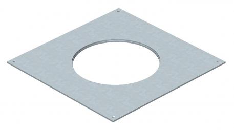 Mounting lid 250 for installation units of nominal size R4 Round