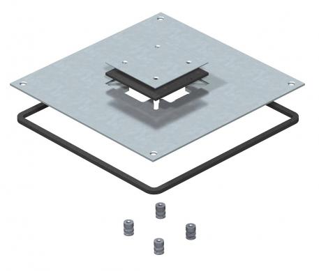 Mounting lid for UZD250-3/4  Square