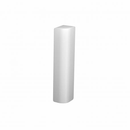 Corner panel T4L/T8NL, vaulted outwards Light grey; RAL 7035