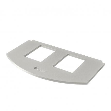 Mounting plate for data technology, type A 2 | Type A