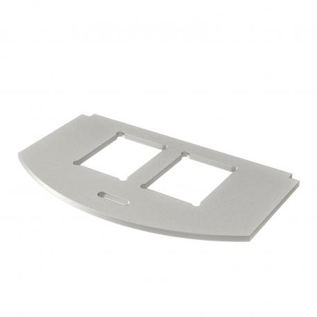 Mounting plate for data technology, type C 2 | Type C