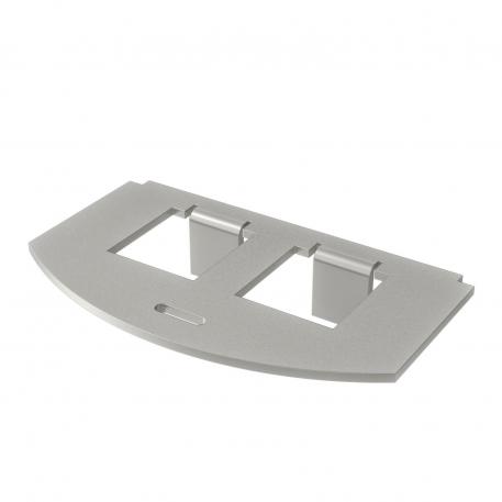 Mounting plate for data technology, type F 2 | Type F