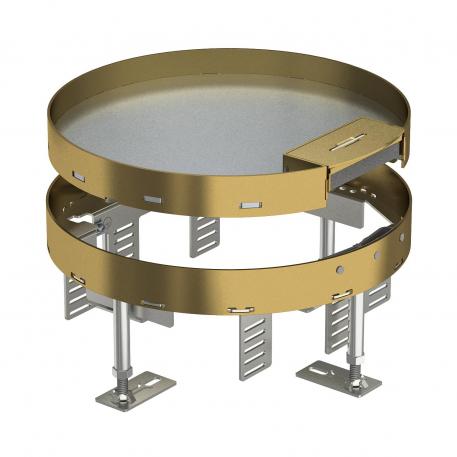 Регульована по висоті касетна рамка з кабельним вводом, RKSR, латунь 110 | 155 | 20 |  | R7