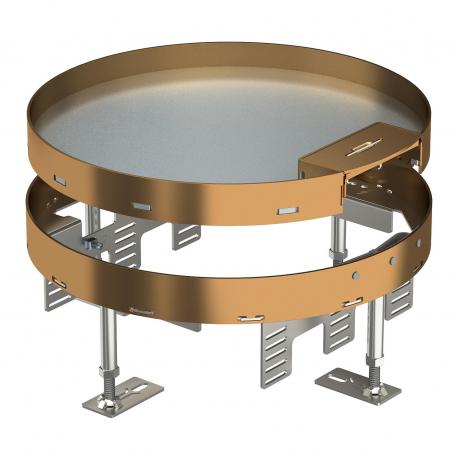 Регульована по висоті касетна рамка з кабельним вводом, RKSR, латунь 110 | 155 | 25 |  | R9