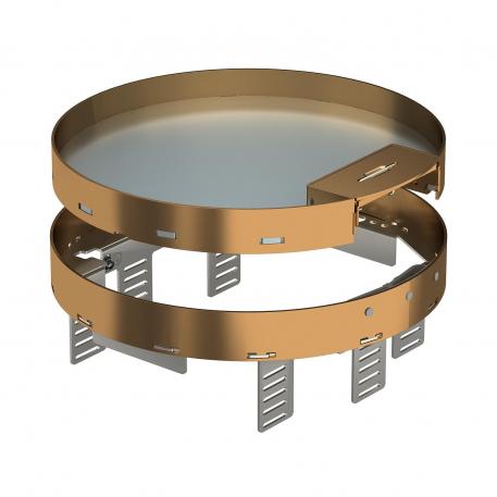Регульована по висоті касетна рамка з кабельним вводом, RKSRNUZD3, латунь