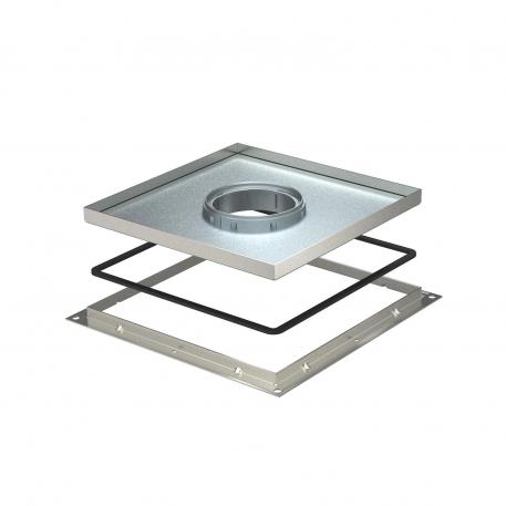 Frame cassette for tube body, RKF, nominal size 250-3, stainless steel 10 | 8