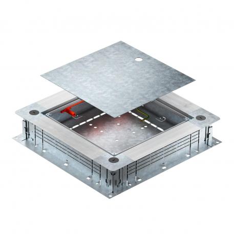 UZD250-4 junction and branch box 80 | 160 | 28 | 58 | Universal | Square | 250 | 