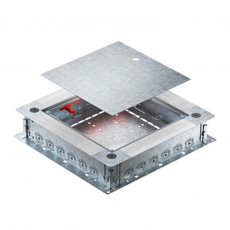 UZD250-4 R junction and branch box 80 | 160 |  |  | Universal | Square | 250 | 