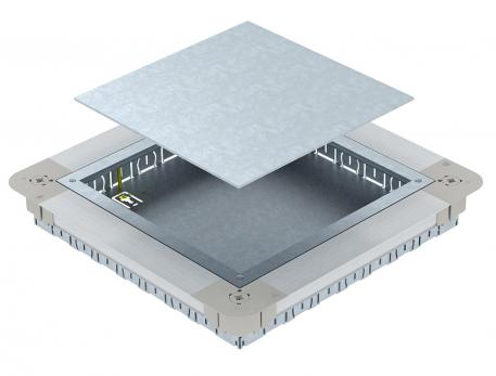 UGD250-3 underfloor box for GES9/55 55 | 80 |  |  | Square | Square | 250 | 9