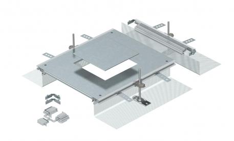 Extension unit for GES4, height 40−140 mm 460 | 400 | 40 | 140 | Square