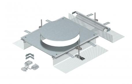 Extension unit for GESR9, height 40−140 mm 460 | 400 | 40 | 140 | Round